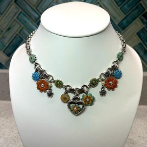 Brighton Linked Flower Necklace